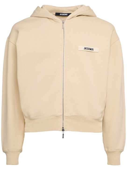 Jacquemus Le Hoodie Gros Grain zip-up sweatshirt