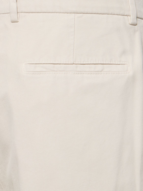 Brunello Cucinelli Cotton gabardine straight pants