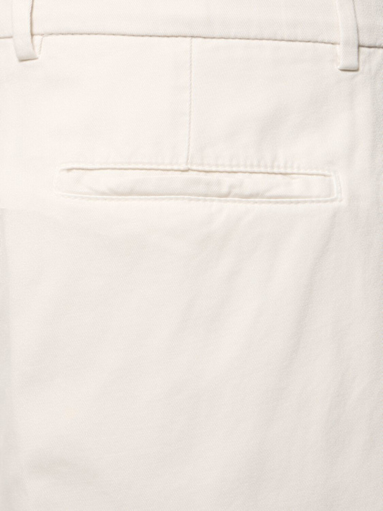 Brunello Cucinelli Cotton gabardine straight pants