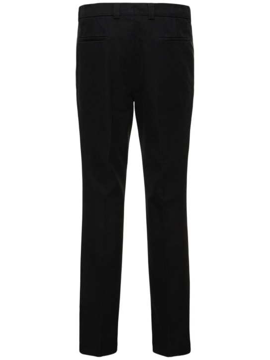 Brunello Cucinelli Cotton gabardine straight pants