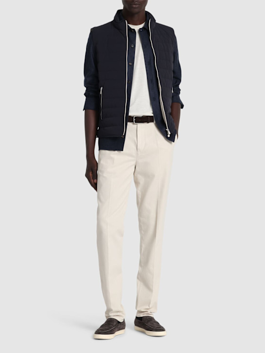 Brunello Cucinelli Cotton gabardine straight pants 12 Brunello Cucinelli Cotton gabardine straight pants