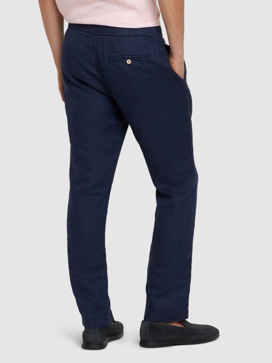 Frescobol Carioca Oscar linen & cotton chino pants