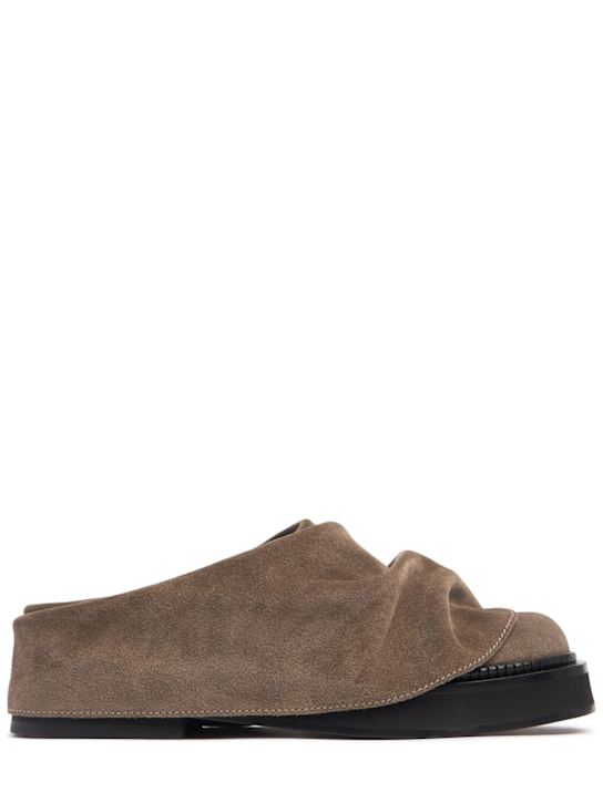 The Attico 30mm Mini Robin suede mules