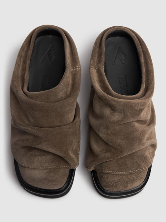 The Attico 30mm Mini Robin suede mules 4 The Attico 30mm Mini Robin suede mules