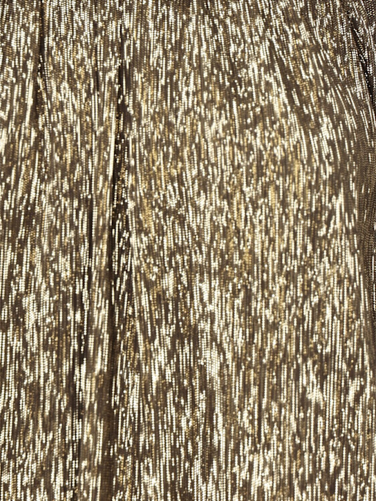 Chloé Lamé silk blend mini dress 5 Chloé Lamé silk blend mini dress