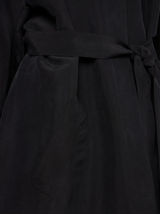 The Row Ryo belted silk long coat 7 The Row Ryo belted silk long coat