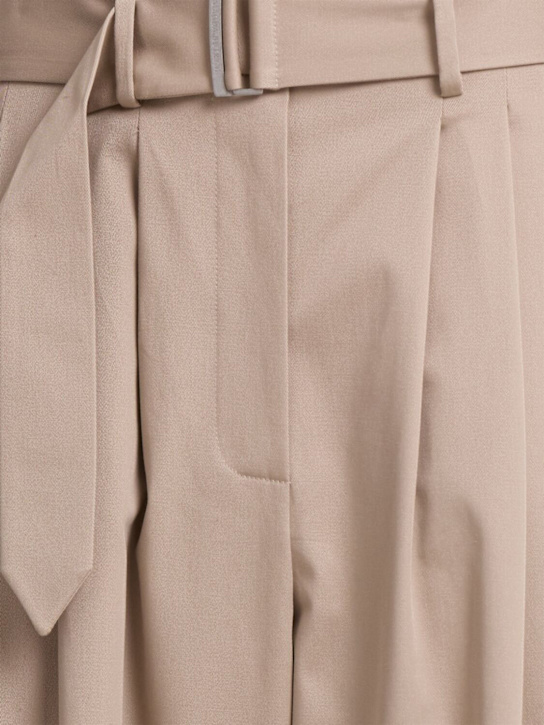 Magda Butrym Relaxed fit cotton blend pants 3 Magda Butrym Relaxed fit cotton blend pants