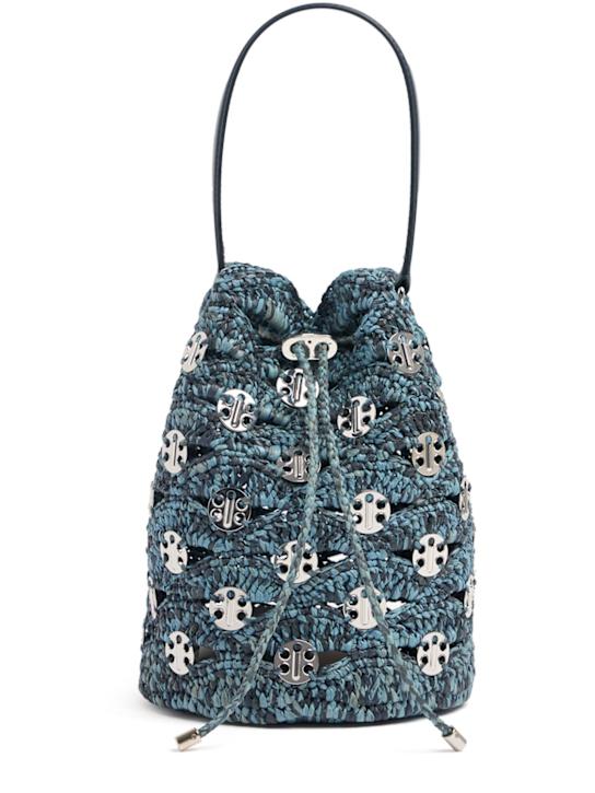 Rabanne Raffia bucket bag