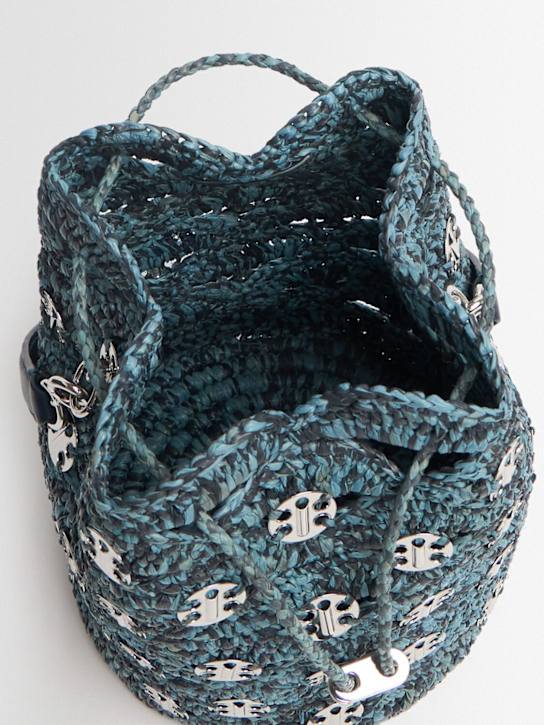 Rabanne Raffia bucket bag