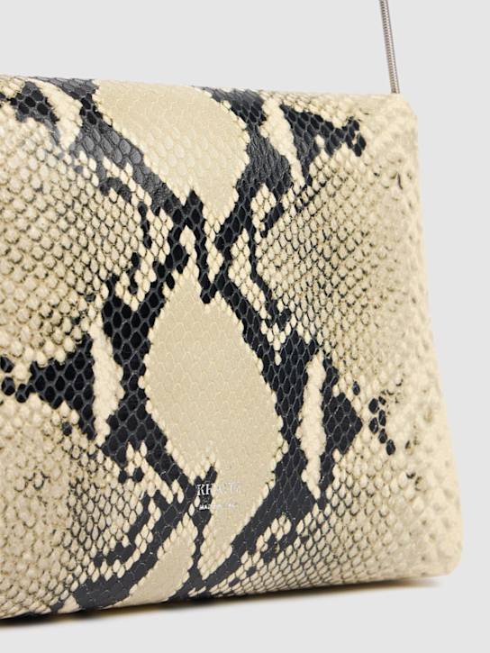 Khaite Bobbi python embossed leather bag 4 Khaite Bobbi python embossed leather bag