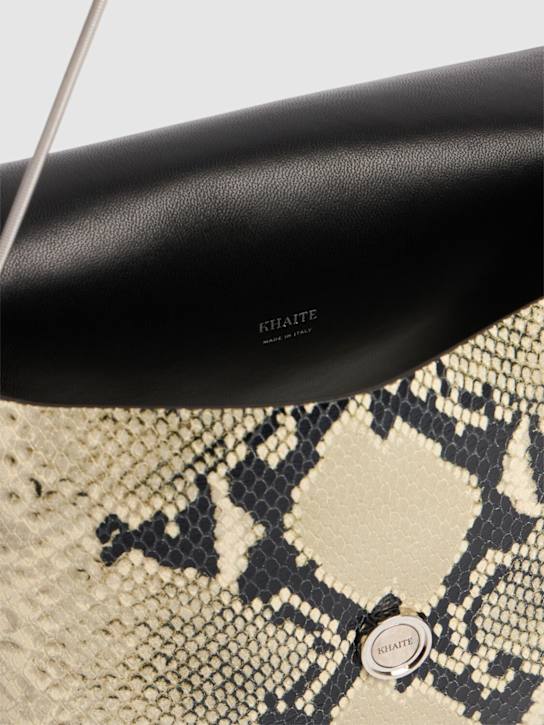 Khaite Bobbi python embossed leather bag 6 Khaite Bobbi python embossed leather bag