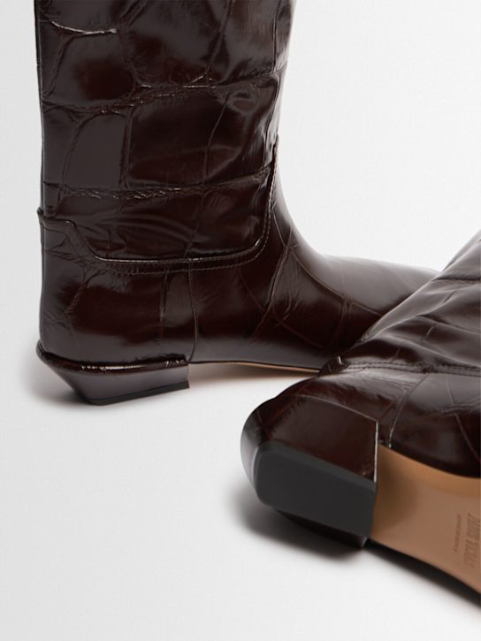 Paris Texas 25mm Bettina croc embossed boots 4 Paris Texas 25mm Bettina croc embossed boots