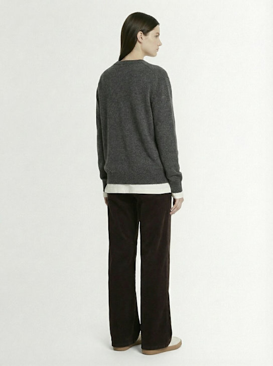 The Row Eglitta wide leg courduroi cotton pants 3 The Row Eglitta wide leg courduroi cotton pants