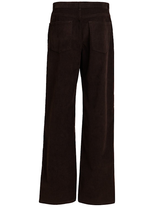 The Row Eglitta wide leg courduroi cotton pants 4 The Row Eglitta wide leg courduroi cotton pants