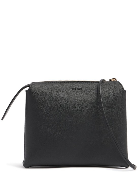 The Row Nu mini Twist grain leather shoulder bag