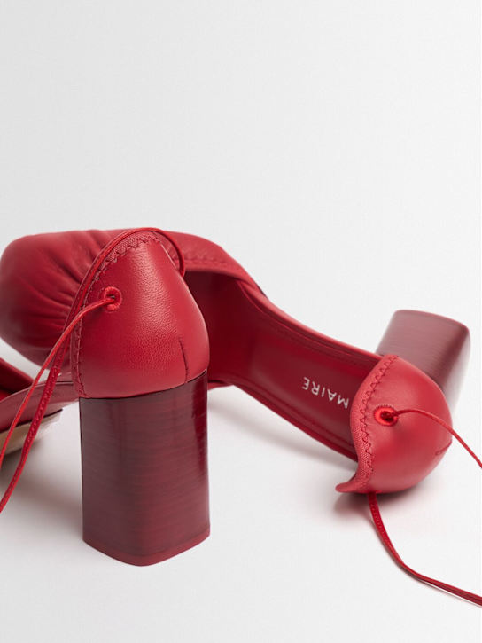 Lemaire 85mm Micro leather pumps