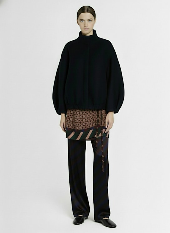 Dries Van Noten Pritty viscose blend skirt pants
