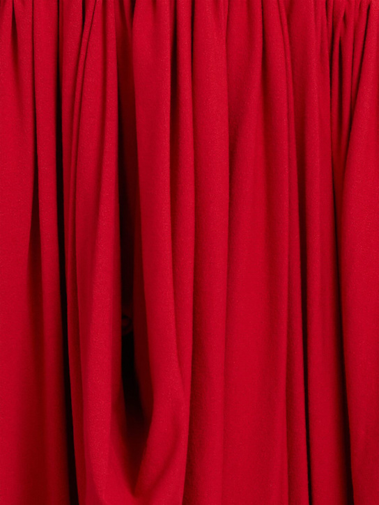 Magda Butrym Turtleneck long sleeve viscose dress