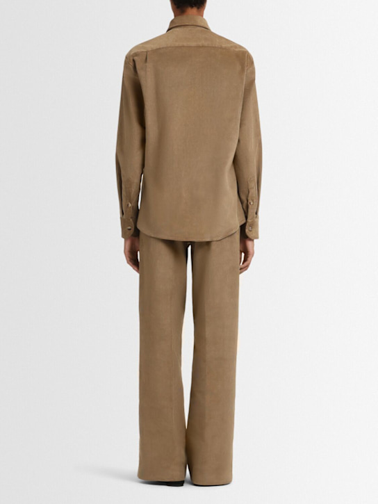 Annagreta Sara cotton corduroy shirt