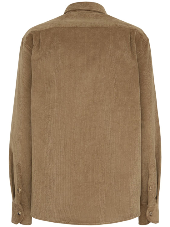 Annagreta Sara cotton corduroy shirt