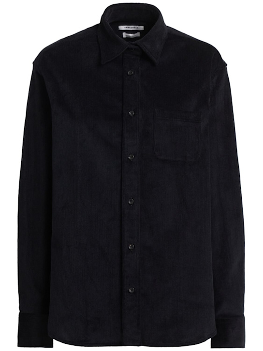 Annagreta Sara cotton corduroy shirt