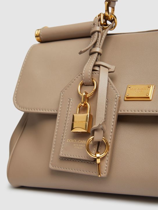 Dolce&Gabbana Medium My Sicily leather top handle bag