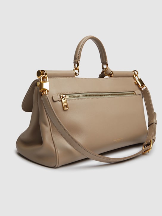 Dolce&Gabbana Medium My Sicily leather top handle bag