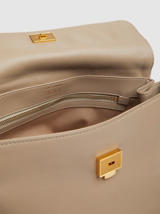 Dolce&Gabbana Medium My Sicily leather top handle bag