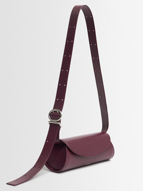 Jil Sander Mini Cannolo leather shoulder bag
