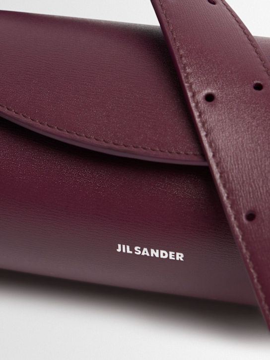 Jil Sander Mini Cannolo leather shoulder bag