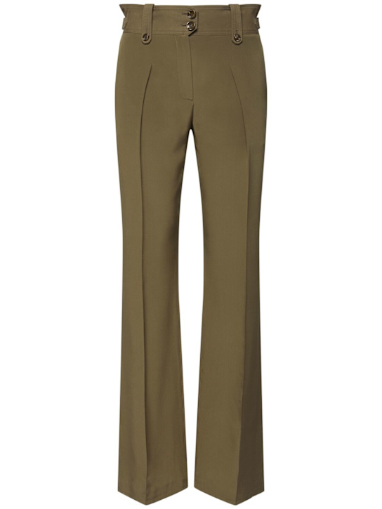 Tom Ford Silk crepe de chine flared pants