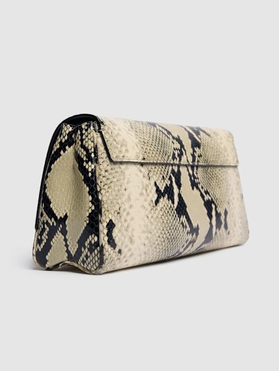 Khaite Audrey python embossed leather clutch 5 Khaite Audrey python embossed leather clutch