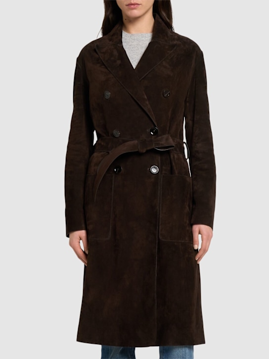 Tom Ford Double breast suede coat 3 Tom Ford Double breast suede coat