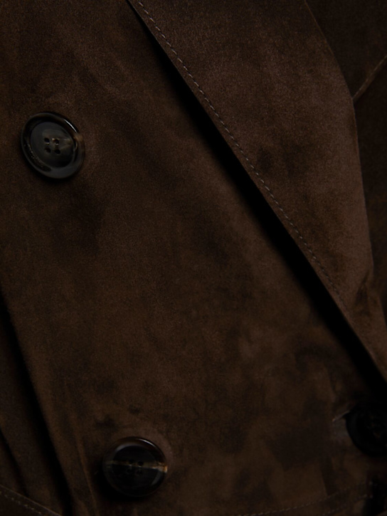 Tom Ford Double breast suede coat 7 Tom Ford Double breast suede coat