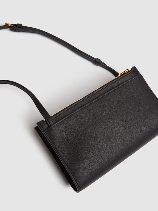 Tom Ford Mini Padlock grain leather clutch