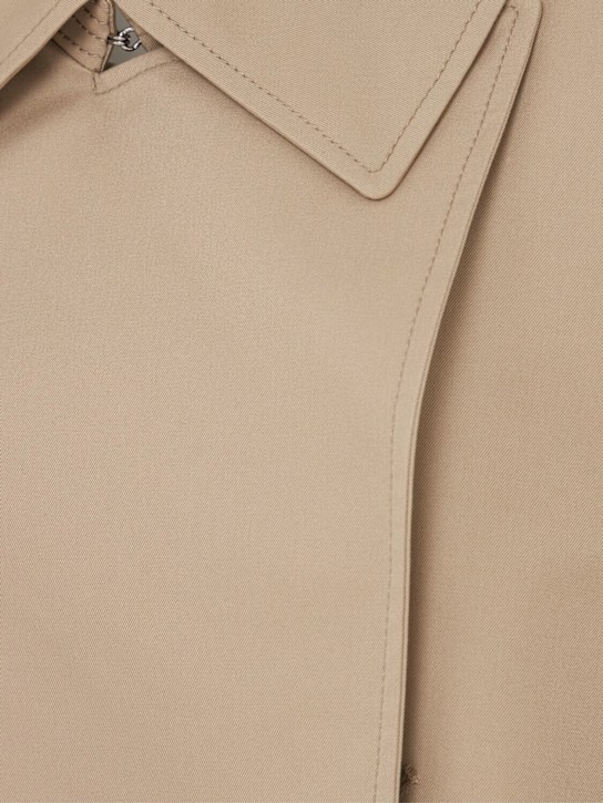 The Attico Cotton gabardine belted trench coat 5 The Attico Cotton gabardine belted trench coat