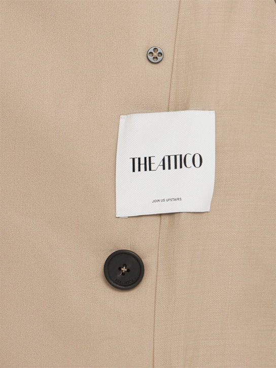 The Attico Cotton gabardine belted trench coat 6 The Attico Cotton gabardine belted trench coat