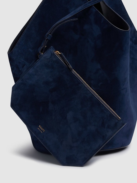 Khaite Medium Lotus suede tote bag 6 Khaite Medium Lotus suede tote bag