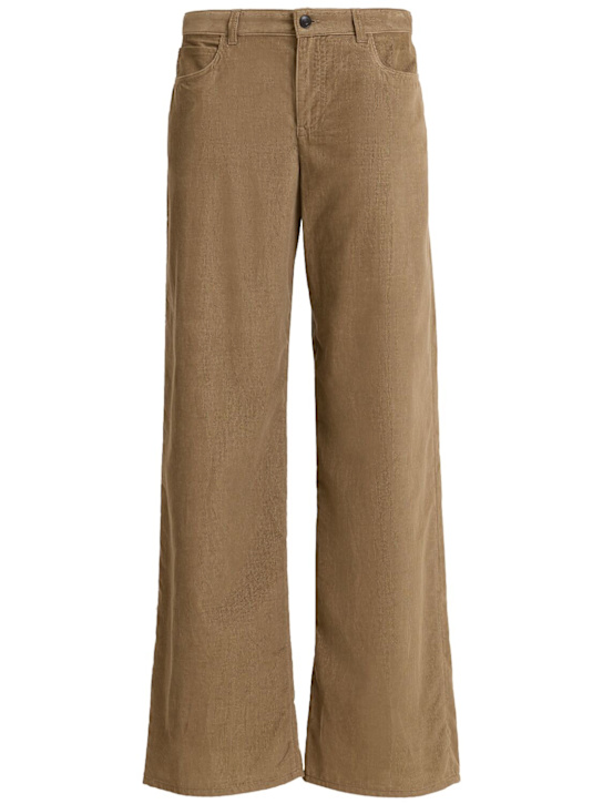 The Row Eglitta courduroi cotton wide pants