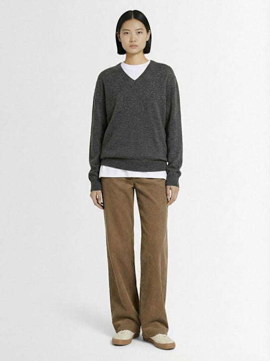 The Row Eglitta courduroi cotton wide pants