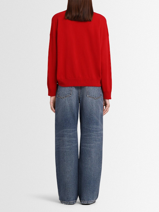 Annagreta Editta wool knit polo