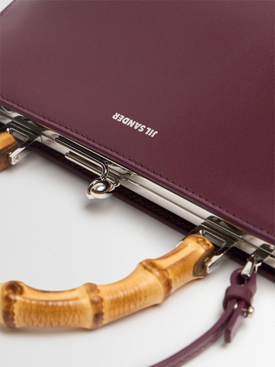 Jil Sander Mini Goji palmellato leather bag 5 Jil Sander Mini Goji palmellato leather bag