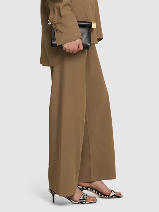 Aeyde 55mm Ilvy zebra print leather mules