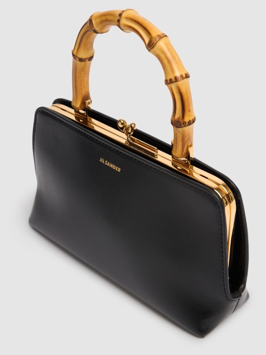 Jil Sander Mini Goji leather top handle bag 4 Jil Sander Mini Goji leather top handle bag