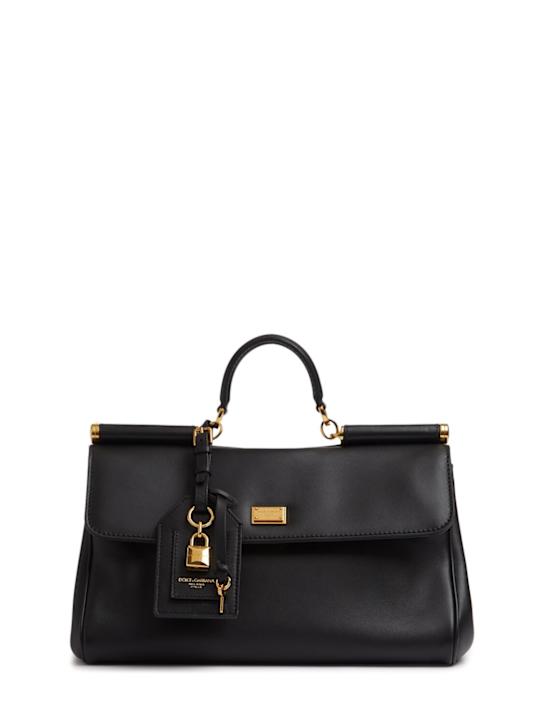 Dolce&Gabbana Medium My Sicily leather top handle bag