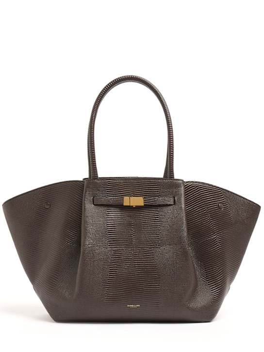 DeMellier The New York embossed leather tote bag