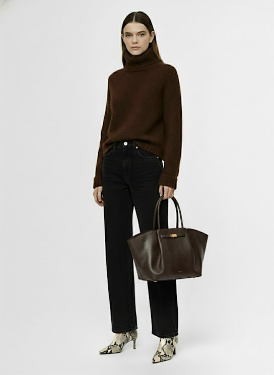 DeMellier The New York embossed leather tote bag