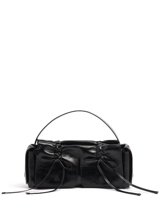 Acne Studios Multipocket lux leather shoulder bag