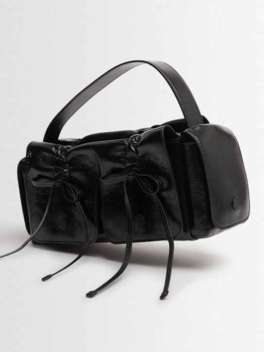 Acne Studios Multipocket lux leather shoulder bag