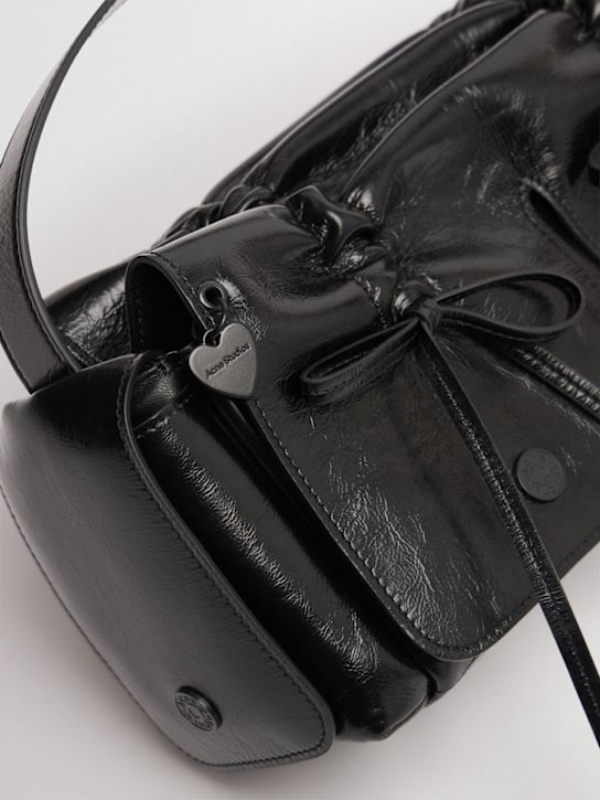 Acne Studios Multipocket lux leather shoulder bag